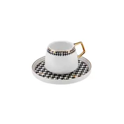 قهوه خوری ۲ نفره کاراجا Kazayagı حجم 90 میلی