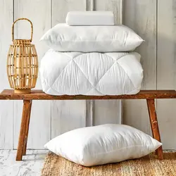 لحاف دو نفره و 2 عدد بالش کاراجاهوم Microfiber Soft
