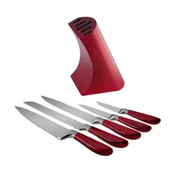 سرویس چاقو 6 پارچه کاراجا Flash قرمز