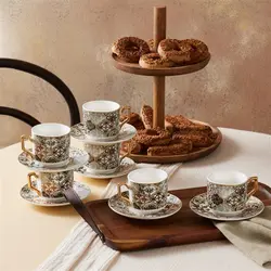 ست قهوه خوری ۶ نفره کاراجا Milas چند رنگ 100 میلی