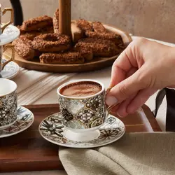 ست قهوه خوری ۶ نفره کاراجا Milas چند رنگ 100 میلی