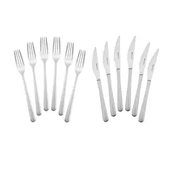 سرویس چاقو و چنگال استیک 12 پارچه کاراجا Pulse