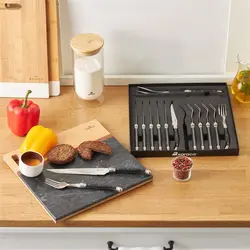 سرویس چاقو باربیکیو 14 پارچه کاراجا Western