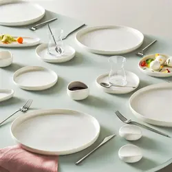 سرویس صبحانه خوری 28 پارچه کاراجا Olla سفید