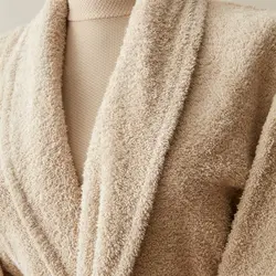 ست حوله تن پوش 4 تکه کاراجاهوم Carli بژ سفید