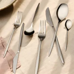 سرویس قاشق و چنگال 84 پارچه امسان Alisa همراه با جعبه