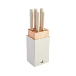 سرویس چاقو 6 پارچه کاراجا Viego کرم