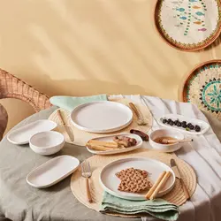 سرویس صبحانه خوری 12 پارچه ۶ نفره امسان Parla
