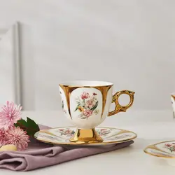 قهوه خوری ۲ نفره کاراجا Soke چند رنگ حجم 90 میلی