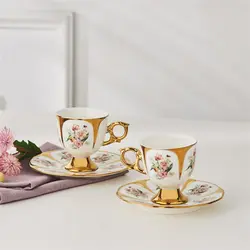 قهوه خوری ۲ نفره کاراجا Soke چند رنگ حجم 90 میلی