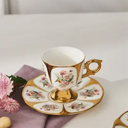 قهوه خوری ۲ نفره کاراجا Soke چند رنگ حجم 90 میلی