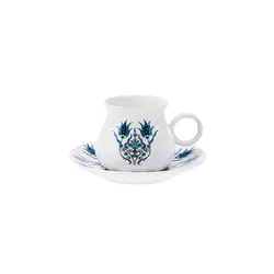 ست قهوه خوری ۶ نفره کاراجا Bursa چند رنگ 90 میلی