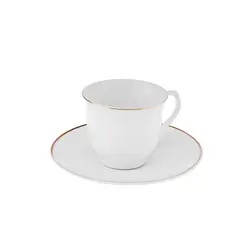 ست قهوه خوری ۶ نفره کاراجا Seraf سفید 90 میلی