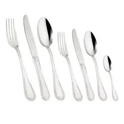 سرویس قاشق و چنگال 84 پارچه ۱۲ نفره ژومبو Queen همراه با جعبه