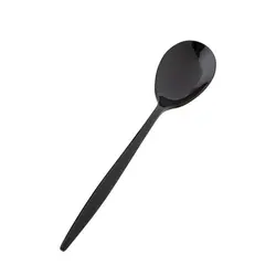 سرویس قاشق و چنگال 84 پارچه ۱۲ نفره ژومبو 5800 مشکی همراه با جعبه