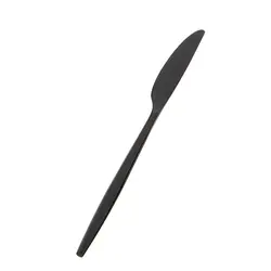 سرویس قاشق و چنگال 84 پارچه ۱۲ نفره ژومبو 5800 مشکی همراه با جعبه