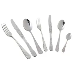 سرویس قاشق و چنگال 84 پارچه ۱۲ نفره ژومبو Antique همراه با جعبه