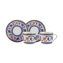 ست قهوه خوری ۲ نفره کاراجا Ihlamur چند رنگ حجم 80 میلی