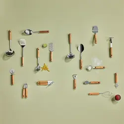 قاشق ماکارونی کاراجا Woody