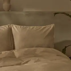 سرویس کاور لحاف یک نفره کتان کاراجاهوم Pollen بژ