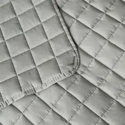 لحاف دو نفره پشم شیشه کاراجاهوم Heavy ابعاد 140×200 سانتی طوسی