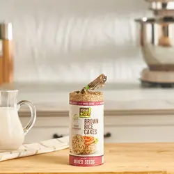 برنج پف کرده با تخمه Rice Up حجم 120 گرم