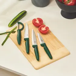 سرویس چاقو 4 پارچه دکتر اینوکس سبز