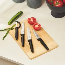 سرویس چاقو 4 پارچه دکتر اینوکس مشکی