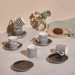 ست قهوه خوری ۶ نفره کاراجا Vamos حجم 90 میلی