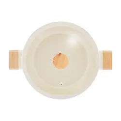سرویس قابلمه 7 پارچه امسان Swiss Crystal بژ