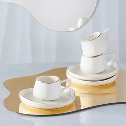 ست قهوه خوری ۶ نفره کاراجا Streamline Hole حجم 80 میلی