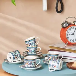 ست قهوه خوری ۶ نفره کاراجا Beylerbeyi حجم 80 میلی