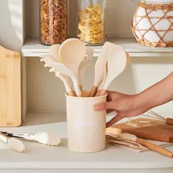 سرویس 12 پارچه کفگیر و ملاقه کاراجا Darcy New بژ