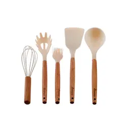 سرویس 12 پارچه کفگیر و ملاقه کاراجا Darcy New بژ