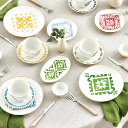 سرویس صبحانه خوری 26 پارچه 6 نفره کاراجا Kilim