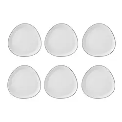 سرویس شیرینی خوری 6 پارچه کاراجا Sky مشکی