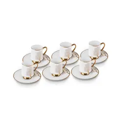 ست قهوه خوری ۶ نفره کاراجا Afra حجم 90 میلی
