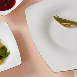 سرویس صبحانه خوری 26 پارچه 6 نفره کاراجا Ragusa Fine Pearl پلاتین