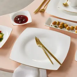 سرویس صبحانه خوری 26 پارچه 6 نفره کاراجا Ragusa Fine Pearl پلاتین