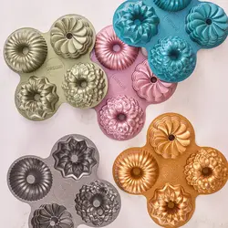 قالب کیک ۴ عددی امسان Griss One Four طلایی