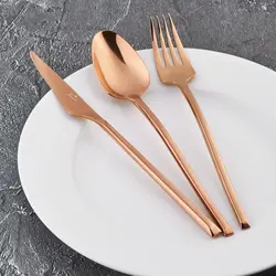سرویس قاشق و چنگال 84 پارچه ۱۲ نفره ژومبو 5500 همراه با جعبه برنز