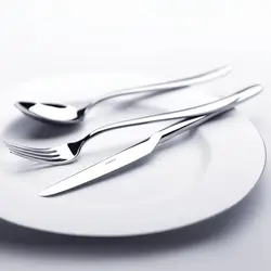 سرویس قاشق و چنگال 84 پارچه ۱۲ نفره ژومبو 9400 همراه با جعبه