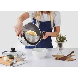 قابلمه ماکارونی کاراجا Mutfaksever Induksiyon سایز 24