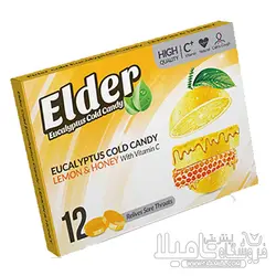آبنبات سرد اکالیپتوس 12 عددی Elder | آبنبات سرماخوردگی