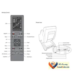 صندلی ماساژور cross care L003