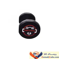 دمبل گرد رکورد وزن 2.5 کیلوگرم