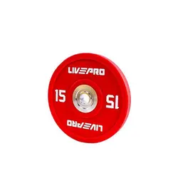 صفحه هالتر LIVEPRO مدل LP8021 وزن 15 کیلوگرم بسته 2 عددی