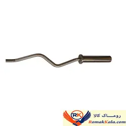 میله هالتر خم آستین دار طول 130 سانتی متر