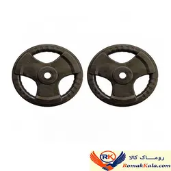 صفحه هالتر فرمانی خانگی وزن 20 کیلوگرم بسته دو عددی