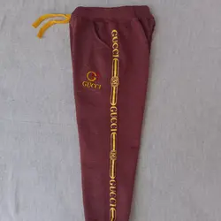 شلوار ملانژ راحتی پسرانه کمرکشی و جیبدار